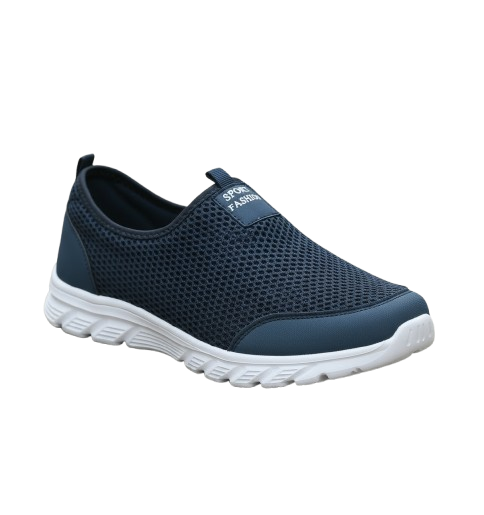 YRZL Men’s Slip-On Sneakers | Lightweight Breathable Non-Slip Walking Shoes
