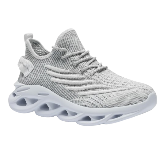 YRZL Men’s Running Shoes – Lightweight Breathable Mesh Sneakers, Shock-Absorbing Outdoor Jogging Shoes