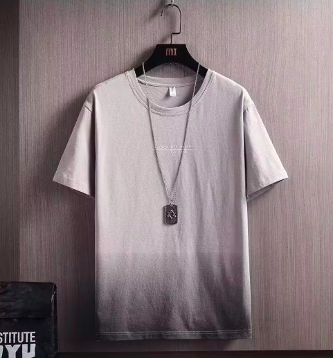 Men’s Ice Silk Short Sleeve T-Shirt – Loose Fit Summer Half Sleeve Top, Breathable Sweat-Absorbent Casual Trendy Tee
