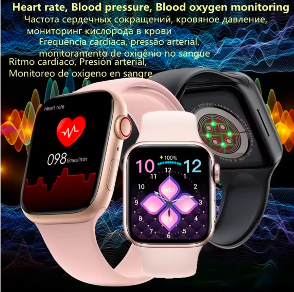 2025 Smartwatch 2.01" Display – Bluetooth Call, Music Player, Fitness Tracker, Waterproof Sports Watch for Men & Women – Compatible with iPhone & Android