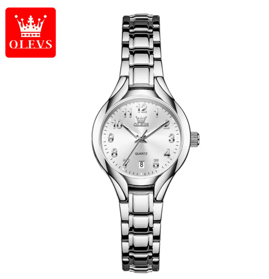 OLEVS Women’s Gold Quartz Watch – Elegant Fashion Waterproof Ladies Wristwatch with Luminous Dial & Calendar, Luxury Original Design