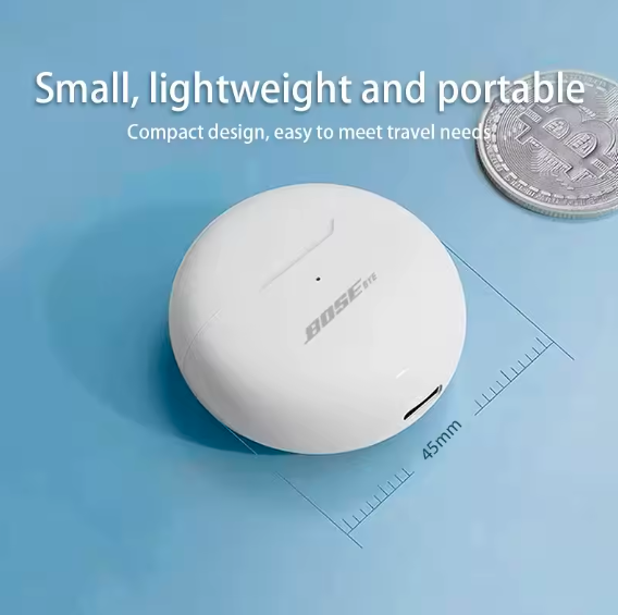 BOSEbye Pro6 TWS Bluetooth 5.2 Earbuds – Mini In‑Ear Wireless Headphones with Deep Bass, Noise Reduction Mic, Stereo Sound & Gaming Mode