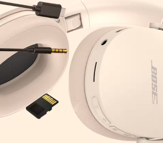 Bosebye P2961 Wireless Bluetooth 5.3 Headphones – HiFi Stereo Foldable Headset with Mic, Gaming Earbuds for Samsung & iPhone