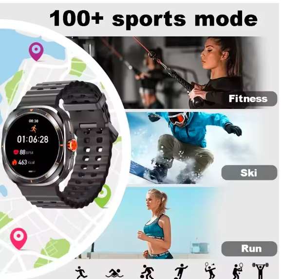 OnePlus GT7 Ultra Smartwatch 1.52'' AMOLED HD Display | Bluetooth Calling Fitness Tracker Sports Watch for Men & Women