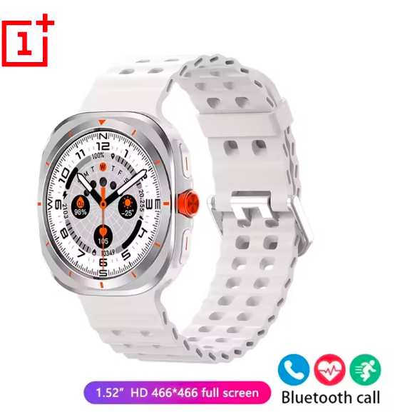 OnePlus GT7 Ultra Smartwatch 1.52'' AMOLED HD Display | Bluetooth Calling Fitness Tracker Sports Watch for Men & Women
