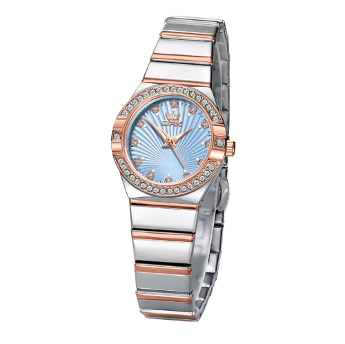 OPK 6042 Women’s Quartz Watch – Elegant Stainless Steel Strap, Diamond Dial, Luminous, Waterproof Luxury Dress Wristwatch