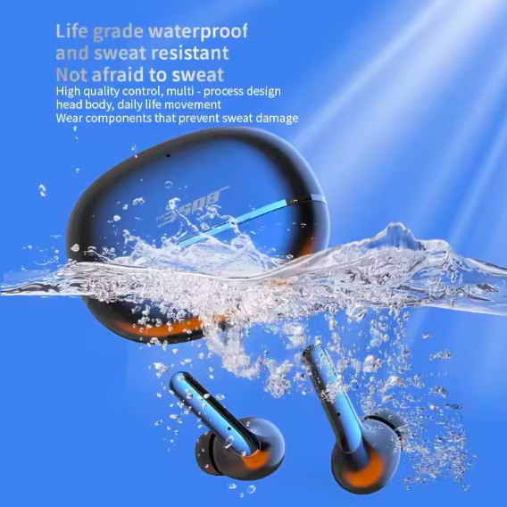 BOSEbye Air 7 TWS Bluetooth Earbuds – HiFi Wireless Earphones with Touch Control, Noise Cancelling Mic, Waterproof Sports Gaming Headphones