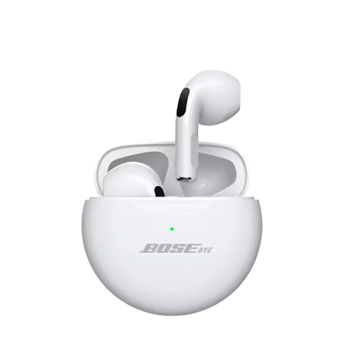 BOSEbye Pro6 TWS Bluetooth 5.2 Earbuds – Mini In‑Ear Wireless Headphones with Deep Bass, Noise Reduction Mic, Stereo Sound & Gaming Mode