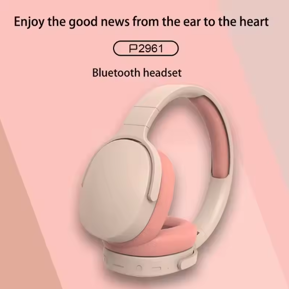 Xiaomi P2961 Wireless Bluetooth 5.3 Headphones – Foldable Over‑Ear HiFi Stereo Headset with Mic, Deep Bass & Long Battery Life