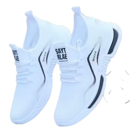 Men’s Slip‑On Sport Sneakers – Breathable Running Shoes, Gym Training & Walking Tennis Shoes, Non‑Slip Workout Flats