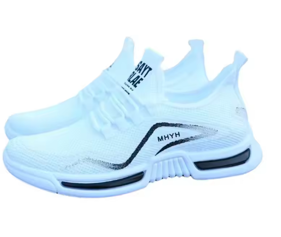 Men’s Slip‑On Sport Sneakers – Breathable Running Shoes, Gym Training & Walking Tennis Shoes, Non‑Slip Workout Flats