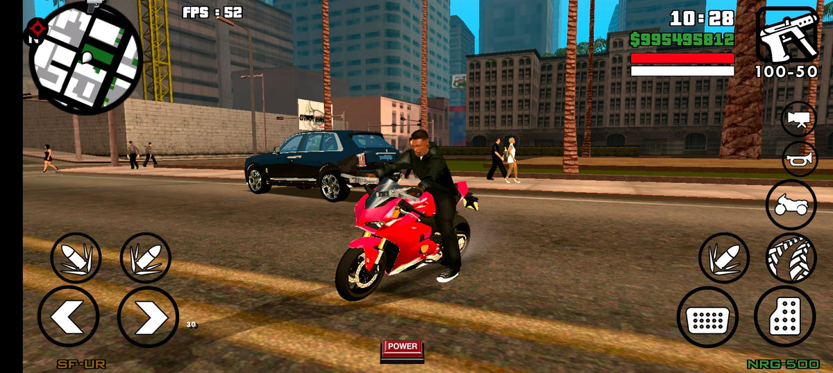 GTA San Andreas Mobile Mod – Built-in Cheats & Luxury Cars