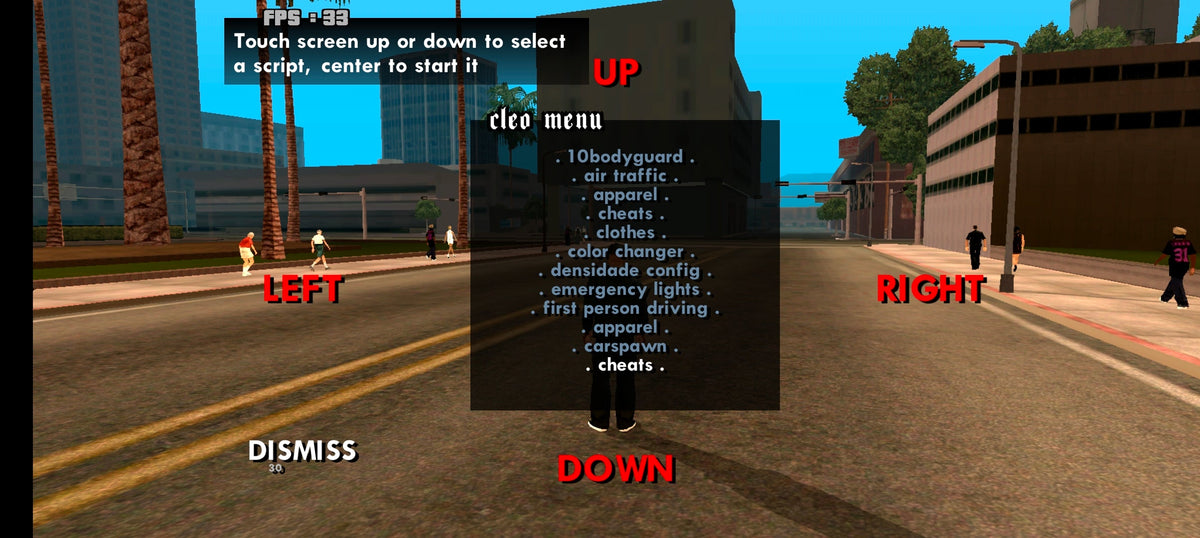 GTA San Andreas Mobile Mod – Built-in Cheats & Luxury Cars
