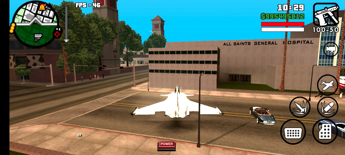 GTA San Andreas Mobile Mod – Built-in Cheats & Luxury Cars