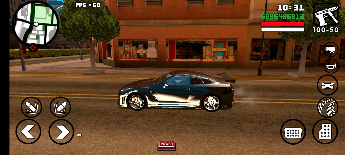GTA San Andreas Mobile Mod – Built-in Cheats & Luxury Cars