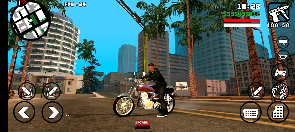 GTA San Andreas Mobile Mod – Built-in Cheats & Luxury Cars