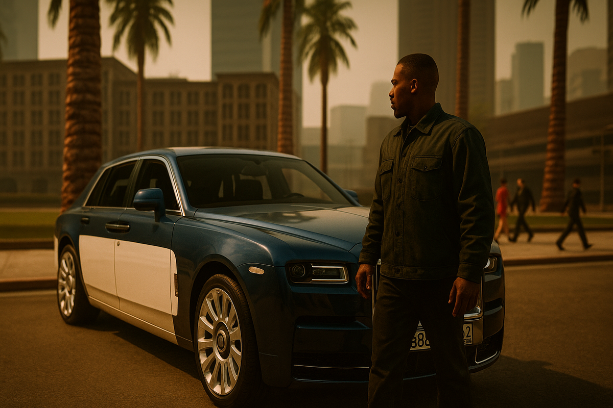 GTA San Andreas Mobile Mod – Built-in Cheats & Luxury Cars